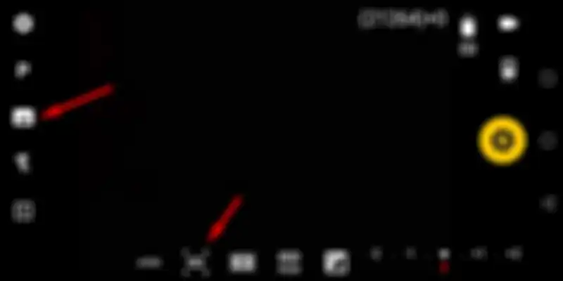 Tampilan aplikasi Camera FV-5