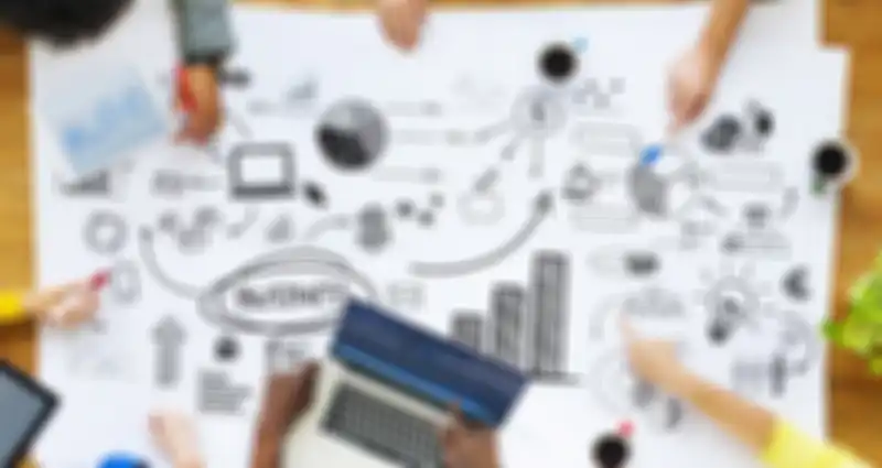 Ilustrasi perusahaan rintisan atau startup