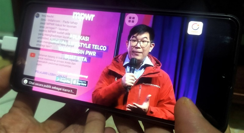 Alexander Christian, juru bicara MPWR Indosat Ooredoo