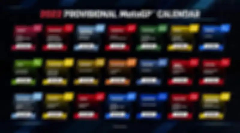 Kalender sementara MotoGP 2022