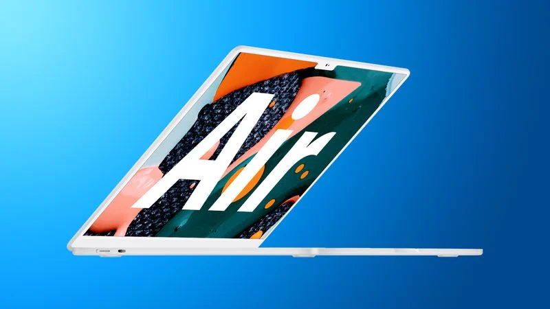 Gambar render Macbook Air 2022