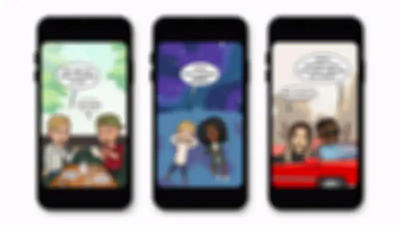 Bitmoji Stories