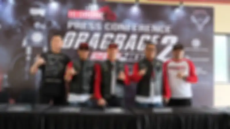 Sesi konfrensi pers HI-Drone ke-2