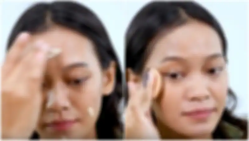 Tutorial makeup simpel : Pertama, aplikasikan primer dan cushion