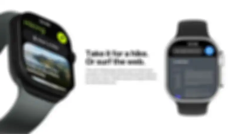 Desain flat display Apple Watch Pro