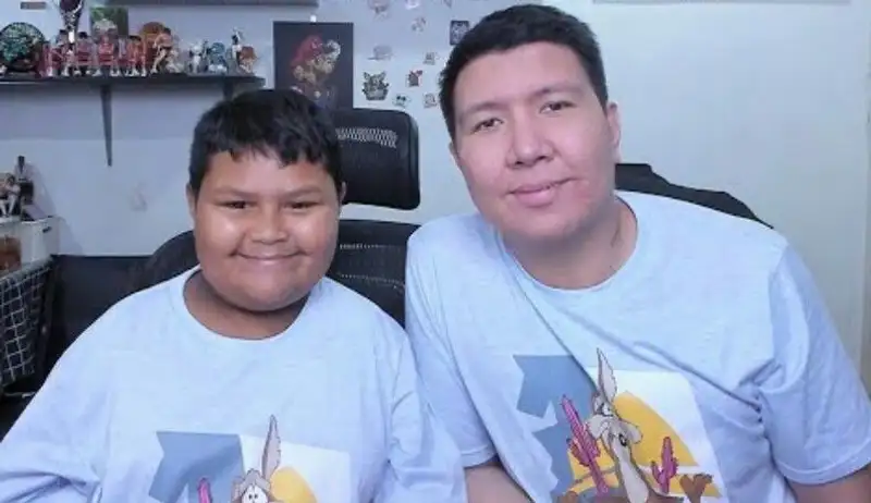 Windah Basudara (kanan) dan Rahmat aka Okky Boy (kiri)