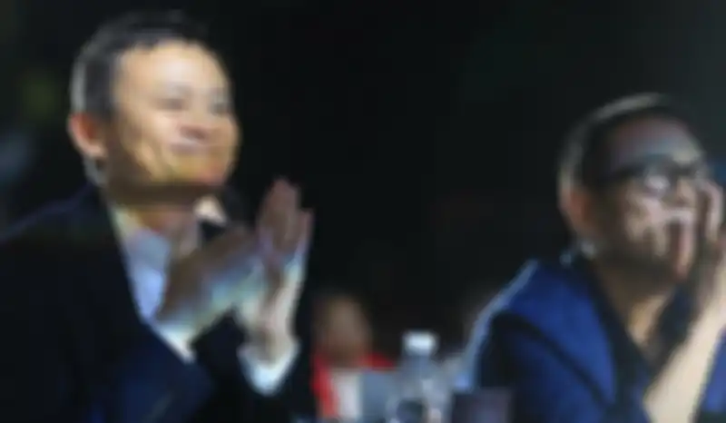 Jet Li dan Jack Ma