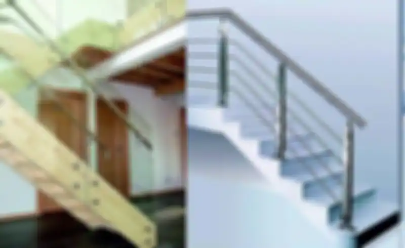 Ilustrasi desain railing.