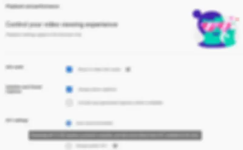 Pengaturan streaming dengan AV1