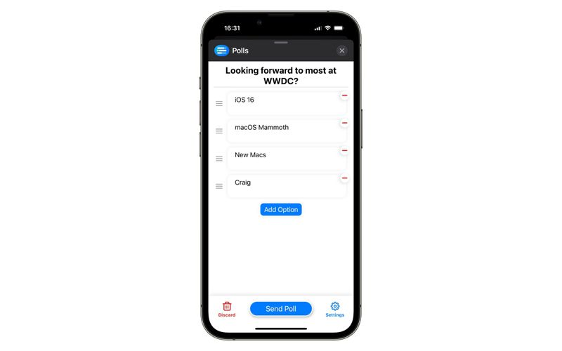 Cara membuat polling di iMessage