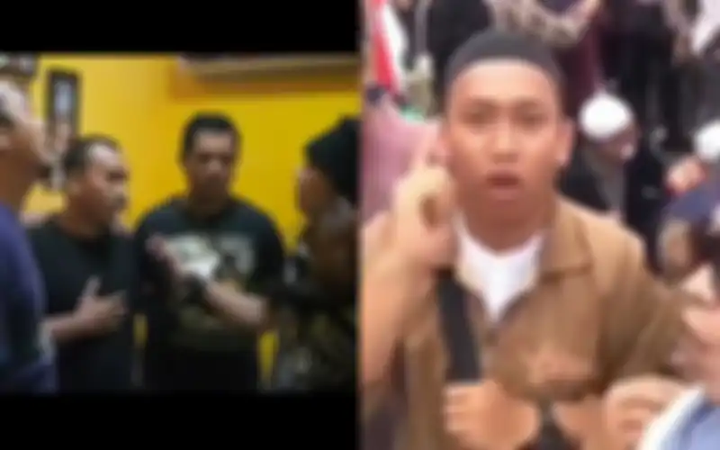 HS pria yang mengancam akan memenggal kepala Jokowi. 