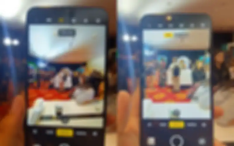 Perbandingan lensa biasa dan ultrawide pada Oppo A9 2020