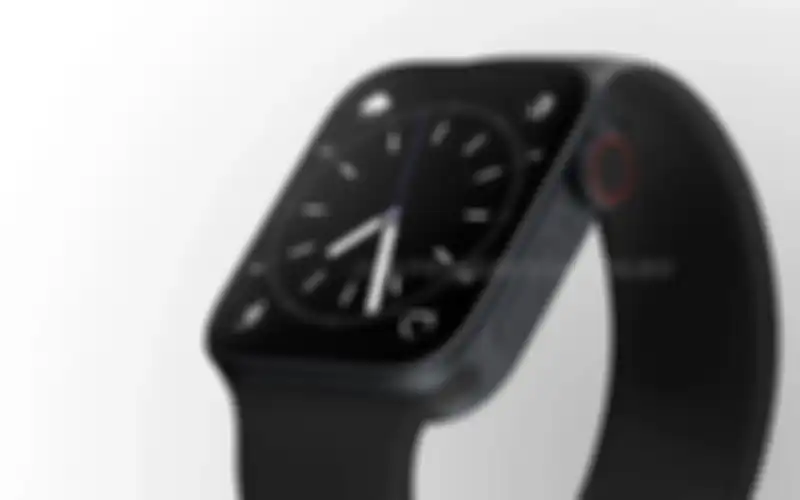 Render Apple Watch Series 8 Flat Display