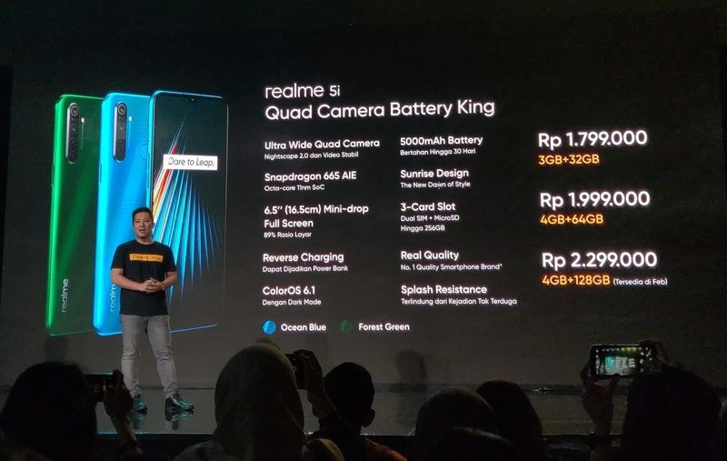 harga lengkap realme 5i