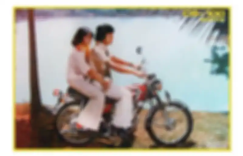 Iklan Honda CB 100 pertama kali