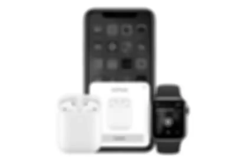 AirPods, iPhone, Apple Watch