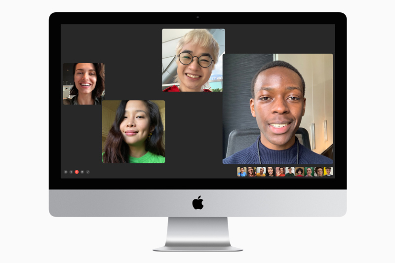 Webcam 1080p di iMac 27 inci