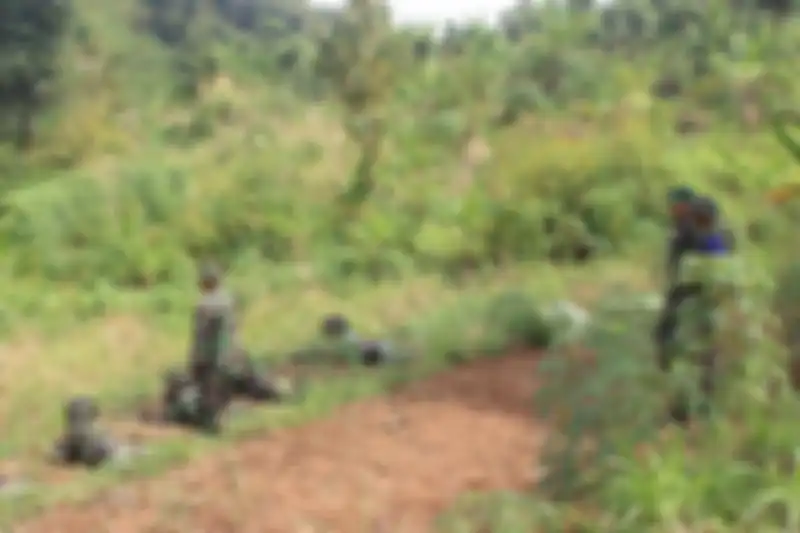 Raider latihan perang antigerilya