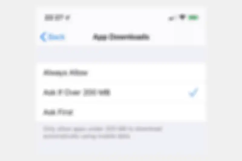 Pilihan mengunduh di App Store