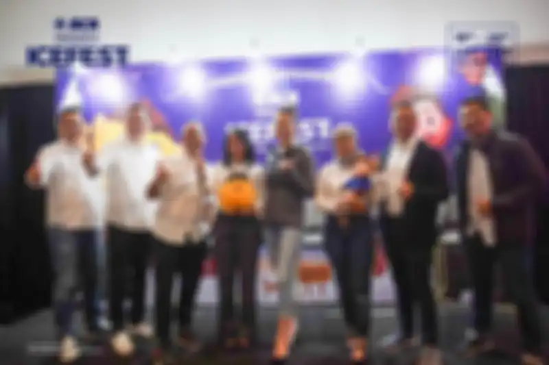 Press Conference ICEFEST 2019 (kiri ke kanan) Ando Saputra: Owner Museum of Toys - Djatmiko Wardoyo: Director Marketing & Communications Erajaya - Septi Herlina: VP of Consumer Business BCA- Edwina Tirta: Deputy General Manager IIG Events- Marisa Tumbuan: Founder Irresistible Bazaar - Baldy Mulya: Konser Dongeng Naura 4 - I.G.N Agung Alit Udayana (Alit): Event & Marcomm Manager Columbia 