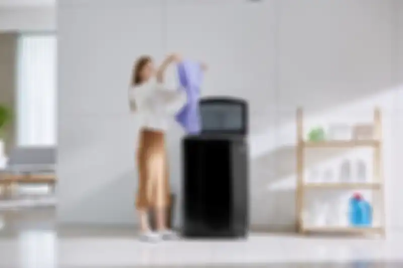 LG TurboWash 3D dengan tabung full stainless steal kini juga tersedia kapasitas kecil. 