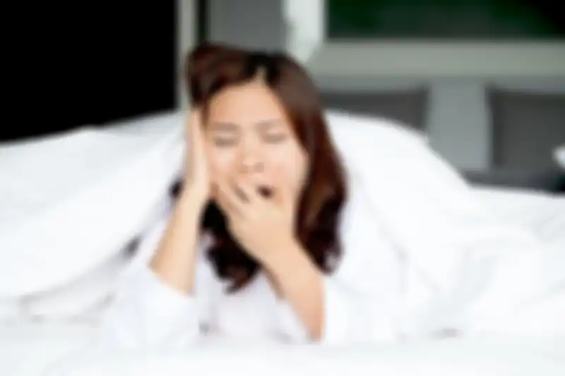 Ilustrasi bangun tidur