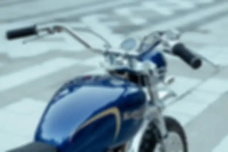 Setang lebar ciri khas desert sled.