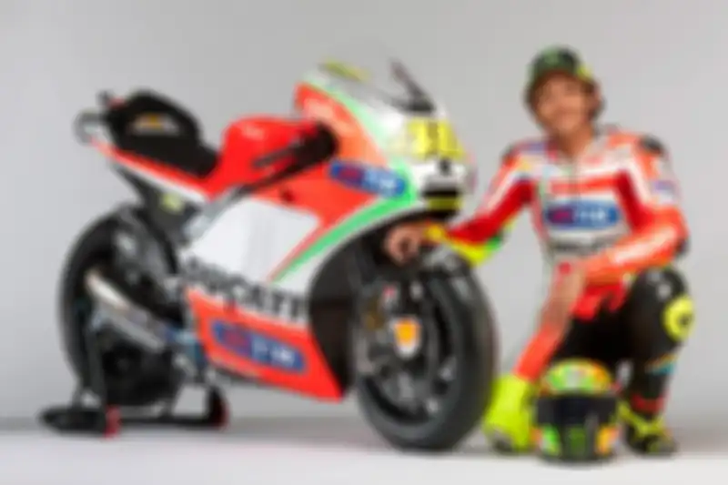 Valentino Rossi saat bersama Ducati tahun 2012. 