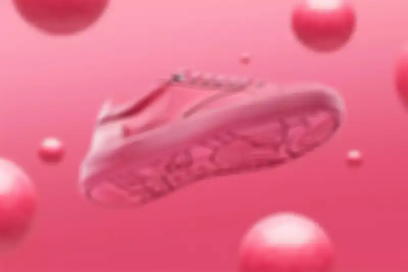 Sneakers dari Permen Karet Bekas