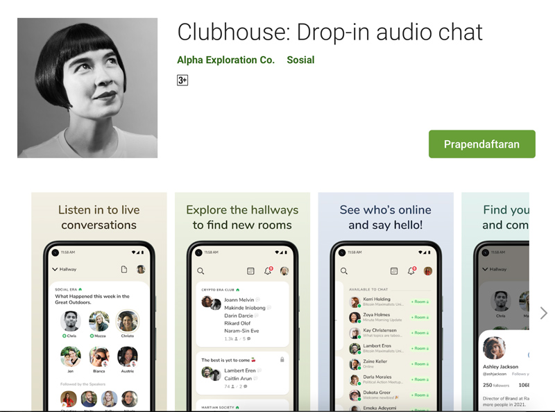 Clubhouse segera rilis di Android