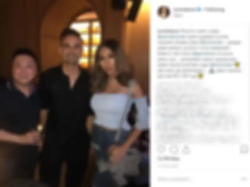 Lucinta Luna berfoto sama Ashraf Sinclair