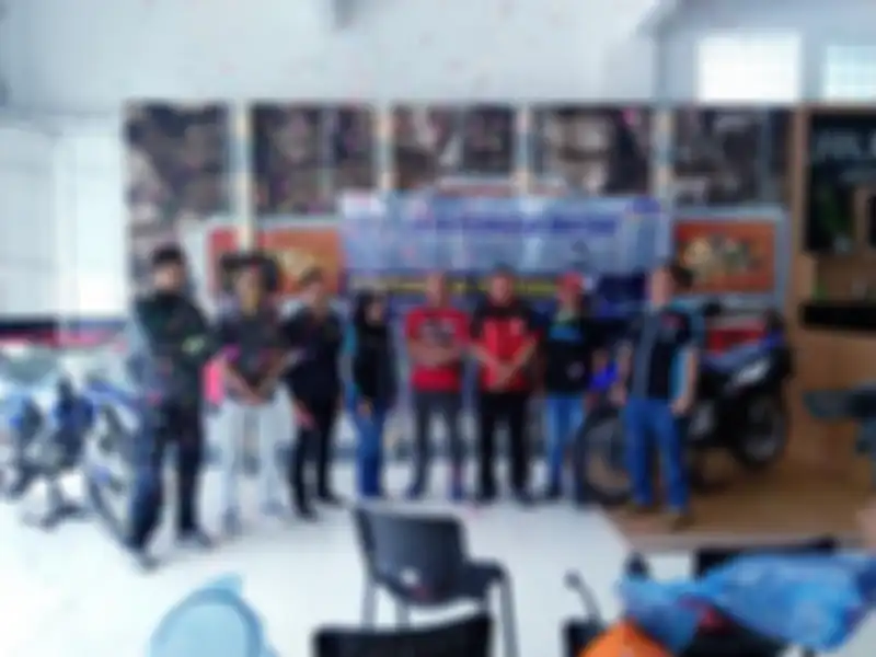 Ceremonial penyerahan Yamaha WR155