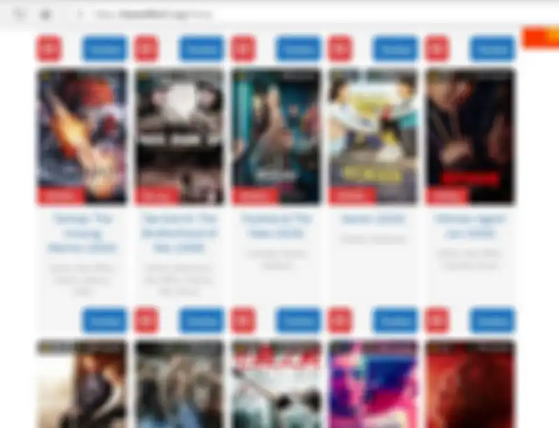 Tampilan situs film streaming kawanku21