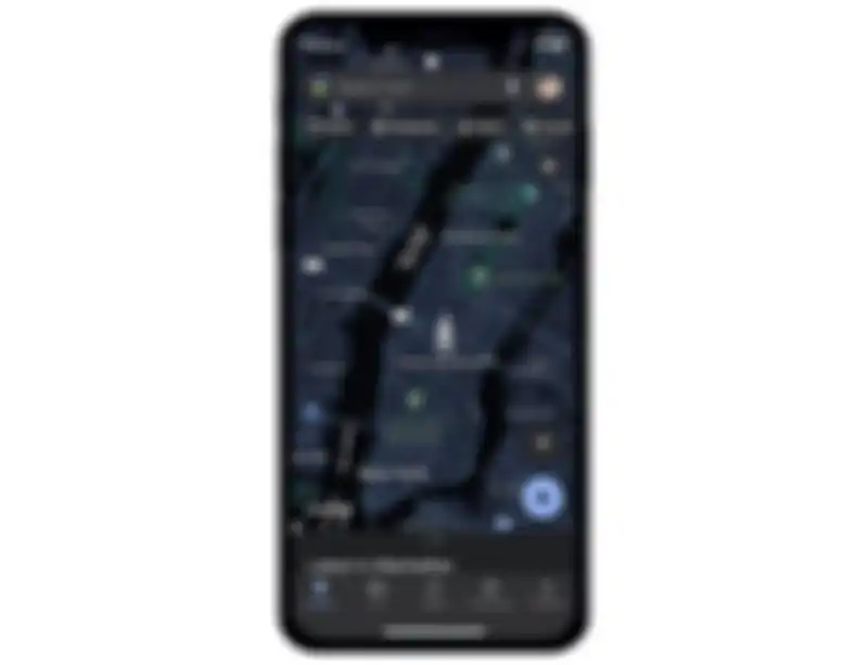 Dark Mode Google Maps for iOS