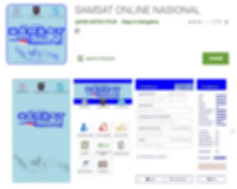 Aplikasi Samsat Online Nasional