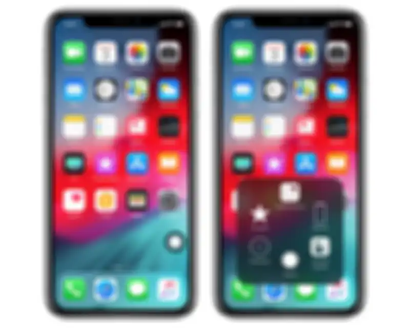 AssitiveTouch di iPhone X