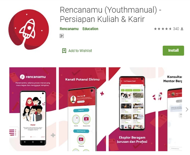Aplikasi Rencanamu Alias Youthmanual