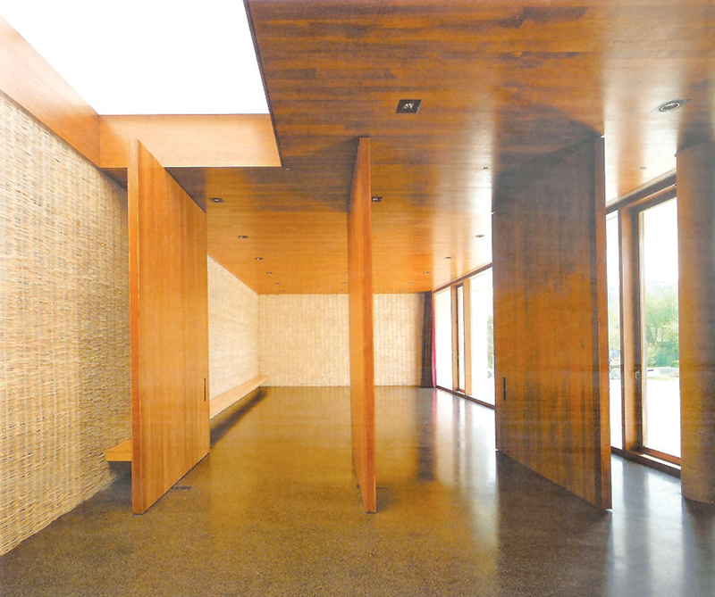 Youth Hostel di Muenchen: Inovasi bahan dinding dari anyaman. (Arsitek Andreas Meck – Muenchen)