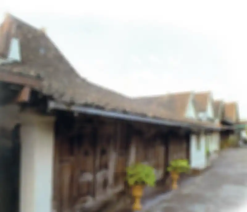 Suasana perkampungan di Jawa Tengah