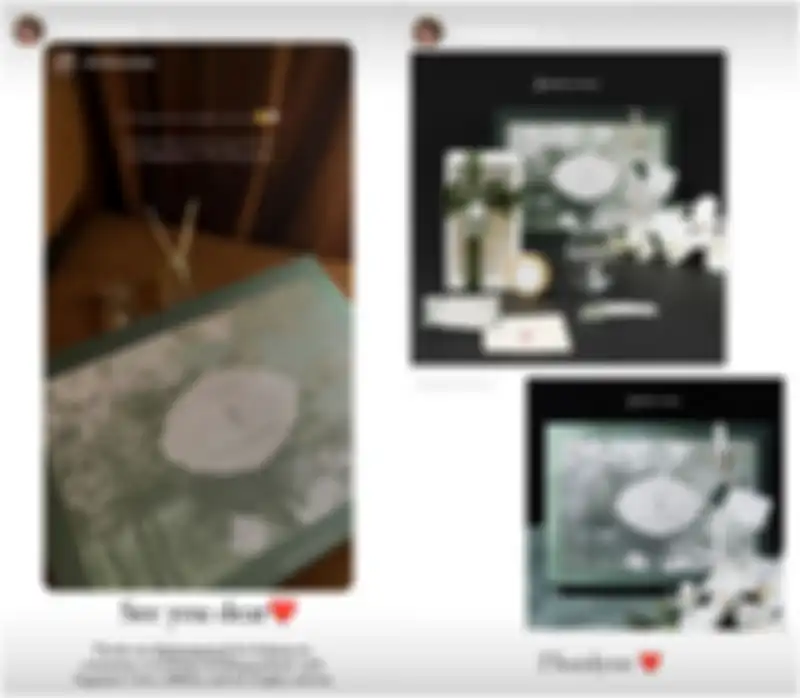 Postingan Instagram Stories Erina Gudono yang sudah bagikan hampers bridesmaid