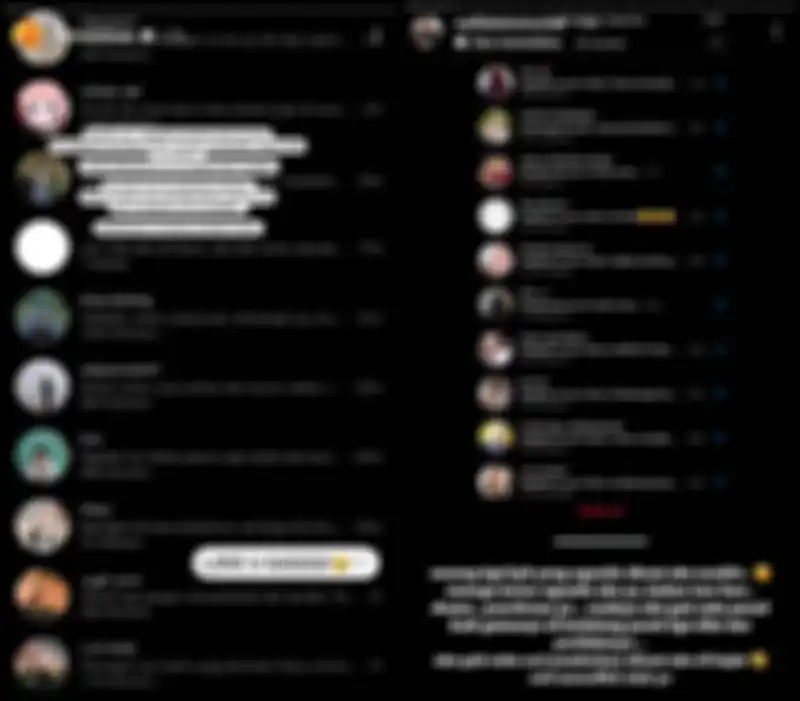 Kolase postingan Putri Delina dan Nathalie Holscher saling tunjukkan dapat dukungan dari warganet.