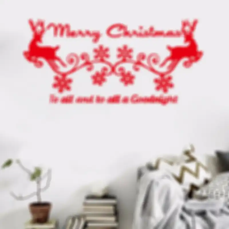 Wallsticker tema Natal