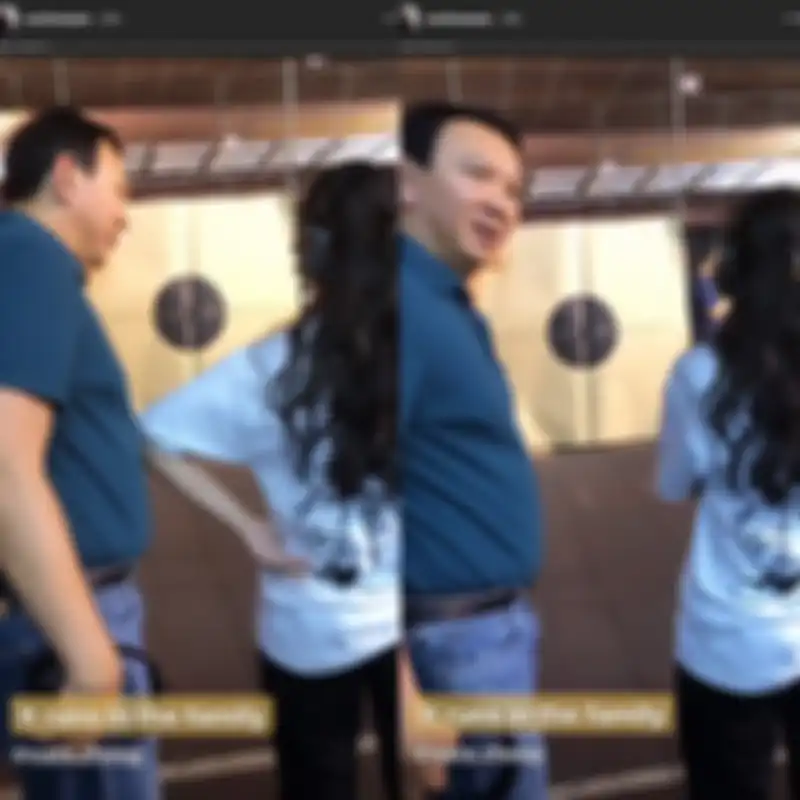 Ahok dan Nathania Purnama