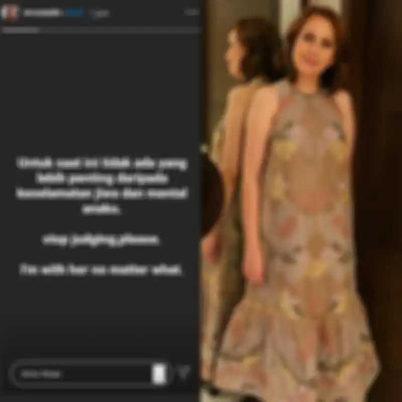 Postingan ibunda Zara eks JKT48  
