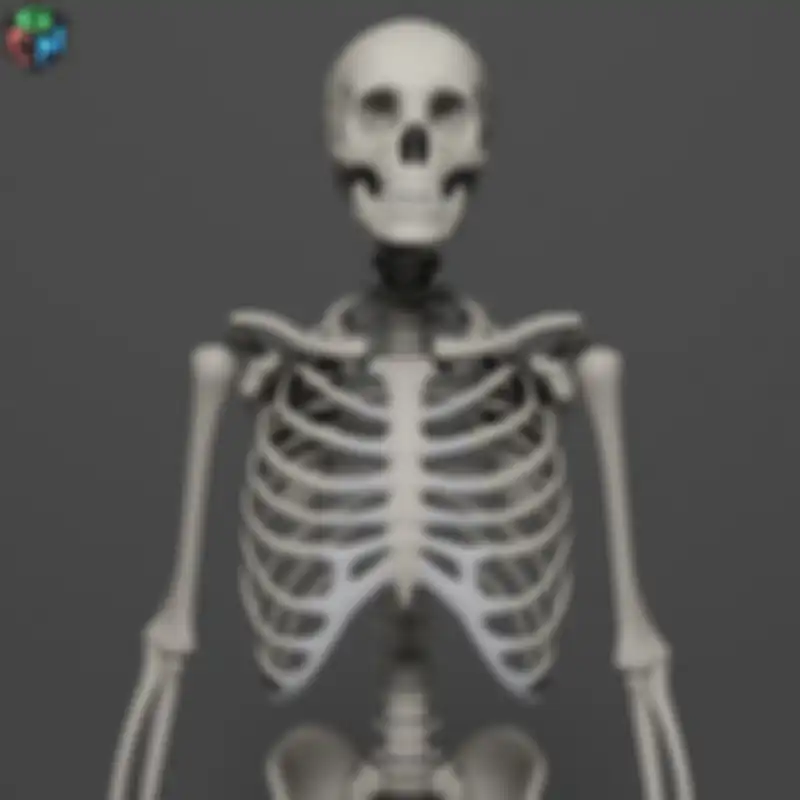 Ilustrasi tulang manusia. Ini jawaban fungsi masing-masing tulang pada organ gerak manusia, soal kelas 5 SD tema 1. 