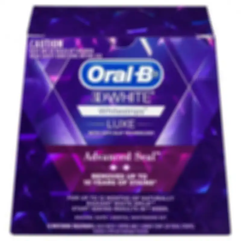 Oral B 3D Whitestrips White Luxe Advance Seal 
