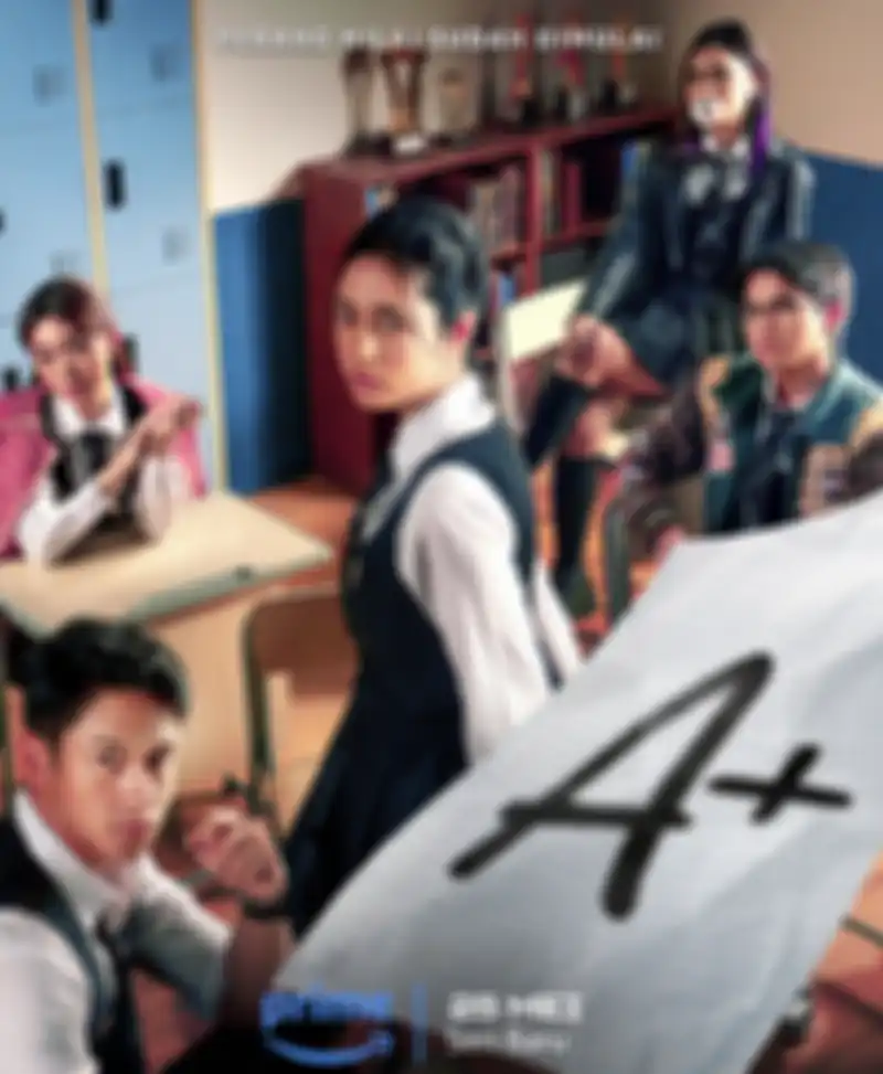 Poster serial original Prime Video berjudul A+ 