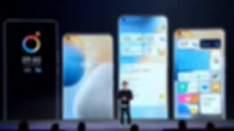 Presentasi pengenalan OriginOS yang dilakukan oleh vivo.