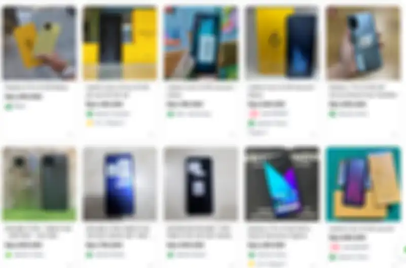 Harga HP second Realme 8 Pro di Tokopedia