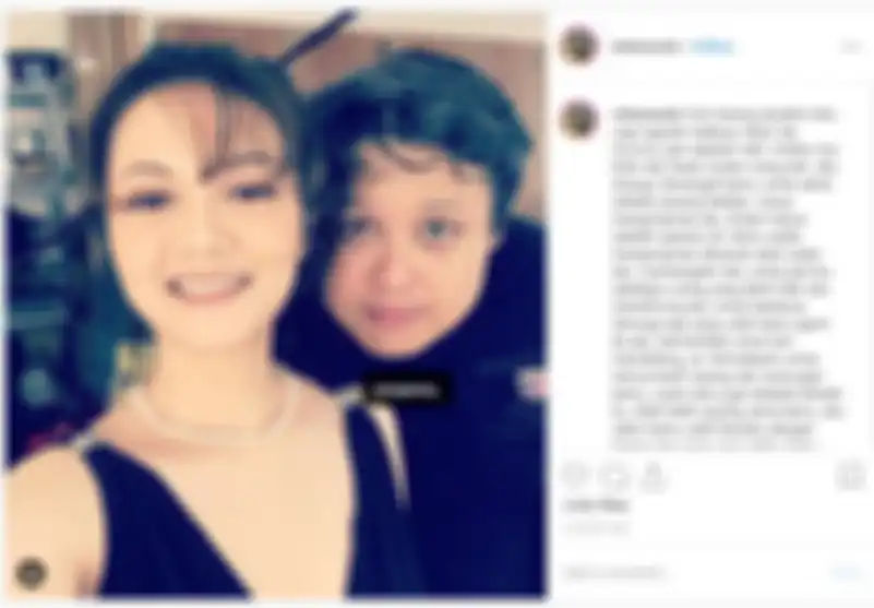 Foto terakhir Cecep Reza dengan sang istri